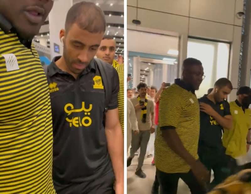 شاهد: هكذا استقبلت جماهير الاتحاد المحترف المغربي... مساحة نت | شاهد: هكذا استقبلت جماهير الاتحاد المحترف المغربي عبدالرزاق حمدالله في مطار الرياض.. رددت هذه الهتافات (فيديو)