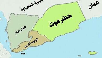 خريطة حضرموت (مواقع)