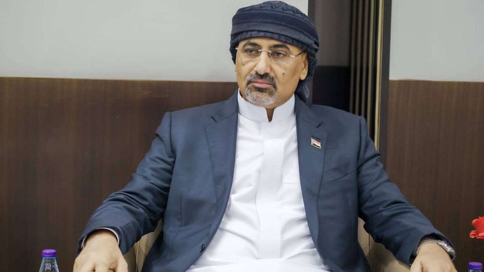 الزبيدي عيدروس الزبيدي رئيس المجلس الانتقالي (وكالات)