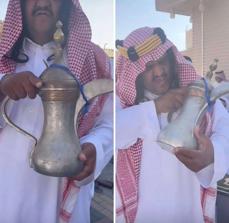 لن تصدق ما تراه.. عرض 'دلة قهوة' نادرة في مزاد علني بالعاصمة... مساحة نت | لن تصدق ما تراه.. عرض "دلة قهوة" نادرة في مزاد علني بالعاصمة السعودية الرياض والسعر صادم وغير متوقع (فيديو)