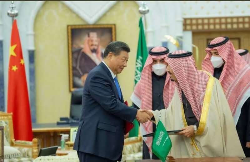 تصريحات سعودية نارية حول العلاقة مع أمريكا بعد زيارة الرئيس... مساحة نت | تصريحات سعودية نارية حول العلاقة مع أمريكا بعد زيارة الرئيس الصيني للمملكة.. "المنطقة لا تحتاج سياسات مراهقة وتحالفات غير موثوقة"
