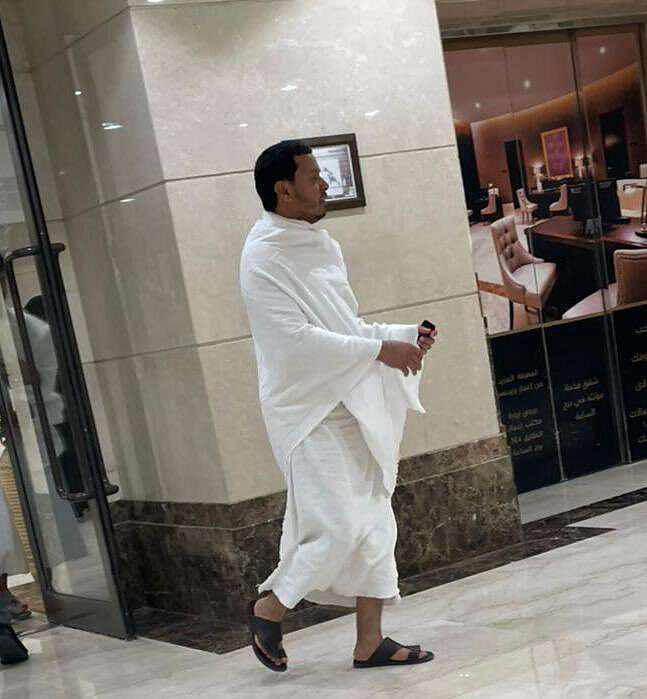 مساحة نت | بعد أخبار اعتقاله.. قائد المنطقة العسكرية السادسة اللواء هيكل حنتف يظهر في هذا المكان بالسعودية ومعلومات جديدة حول الاحتجاز (صورة) مساحة نت | بعد أخبار اعتقاله.. قائد المنطقة العسكرية السادسة اللواء هيكل حنتف يظهر في هذا المكان بالسعودية ومعلومات جديدة حول الاحتجاز (صورة)