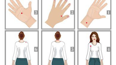 اضغط على هذه النقاط في جسدك وتخلص من مشاكل التوتر تماما.. في...