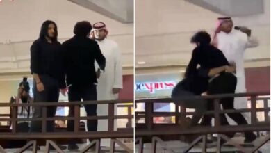 شاهد: مشاجرة عنيفة بين مصارعين سعوديين داخل مركز تجاري خلال...