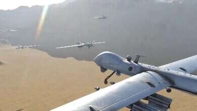 مسيرة حوثية (وكالات)