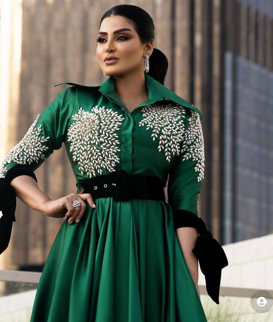 مساحة نت | بالأخضر الأنيق.. هكذا احتفلت الفنانة السعودية ريم عبدالله باليوم الوطني الـ92 وهذا ما قالته (صور)