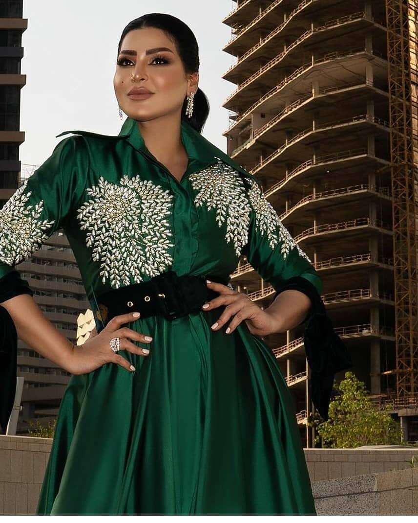 مساحة نت | بالأخضر الأنيق.. هكذا احتفلت الفنانة السعودية ريم عبدالله باليوم الوطني الـ92 وهذا ما قالته (صور)