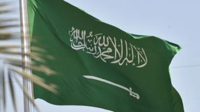 شاهد: إيراني يحاول إهانة علم السعودية في دبي وشاب إمارتي...
