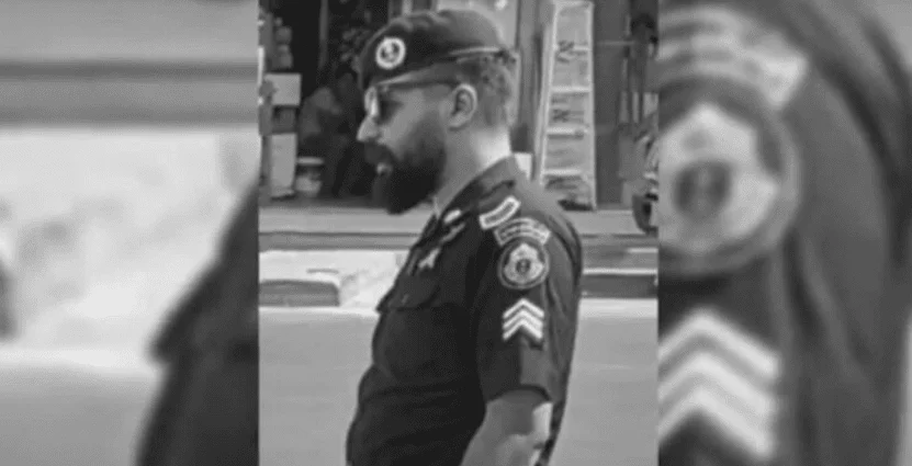 شاهد: مقطع فيديو جديد يوثق آخر لحظات الرقيب السعودي فهد...