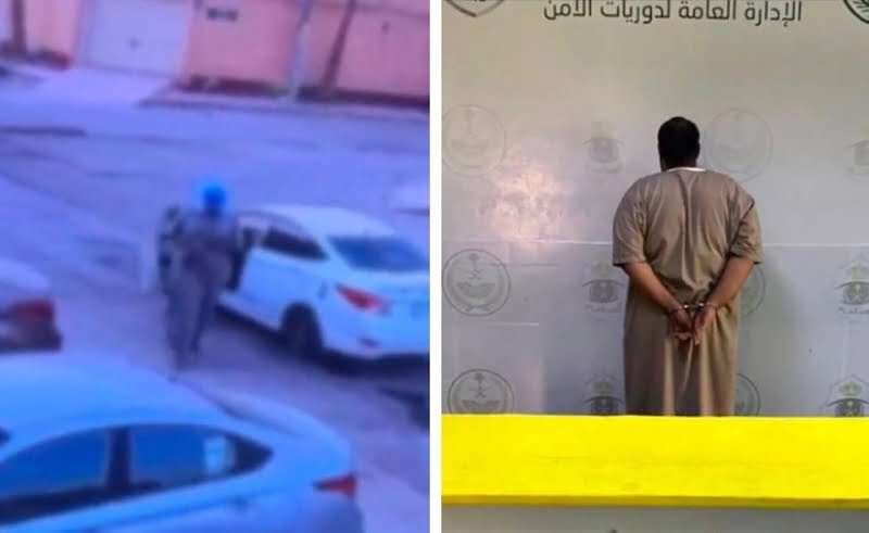 شاهد: بيان من دوريات الرياض بشأن القبض على مواطن سعودي أشعل... مساحة نت | شاهد: بيان من دوريات الرياض بشأن القبض على مواطن سعودي أشعل النار في 3 مركبات أمام أحد المنازل (فيديو)
