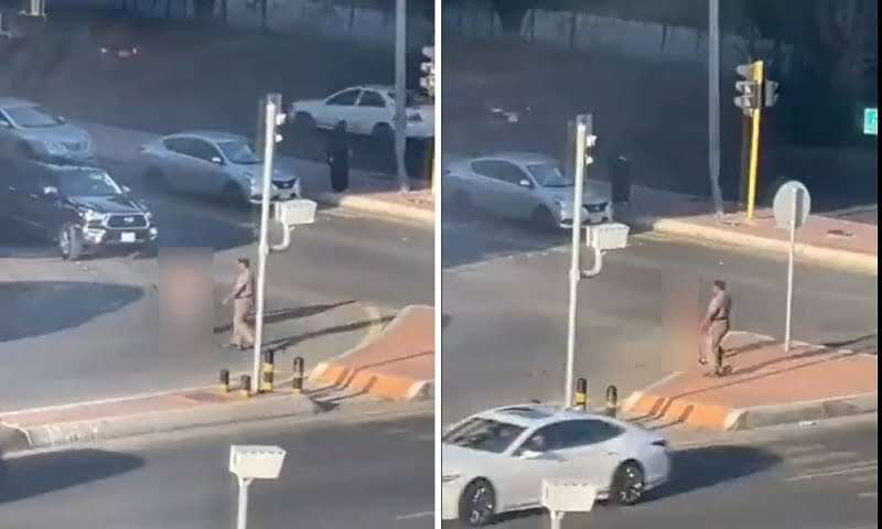 شاهد: لحظة القبض على فتاة ظهرت في فيديو تسير بأحد شوارع جدة... مساحة نت | شاهد: لحظة القبض على فتاة ظهرت في فيديو تسير بأحد شوارع جدة السعودية مخالفة للذوق العام (فيديو)