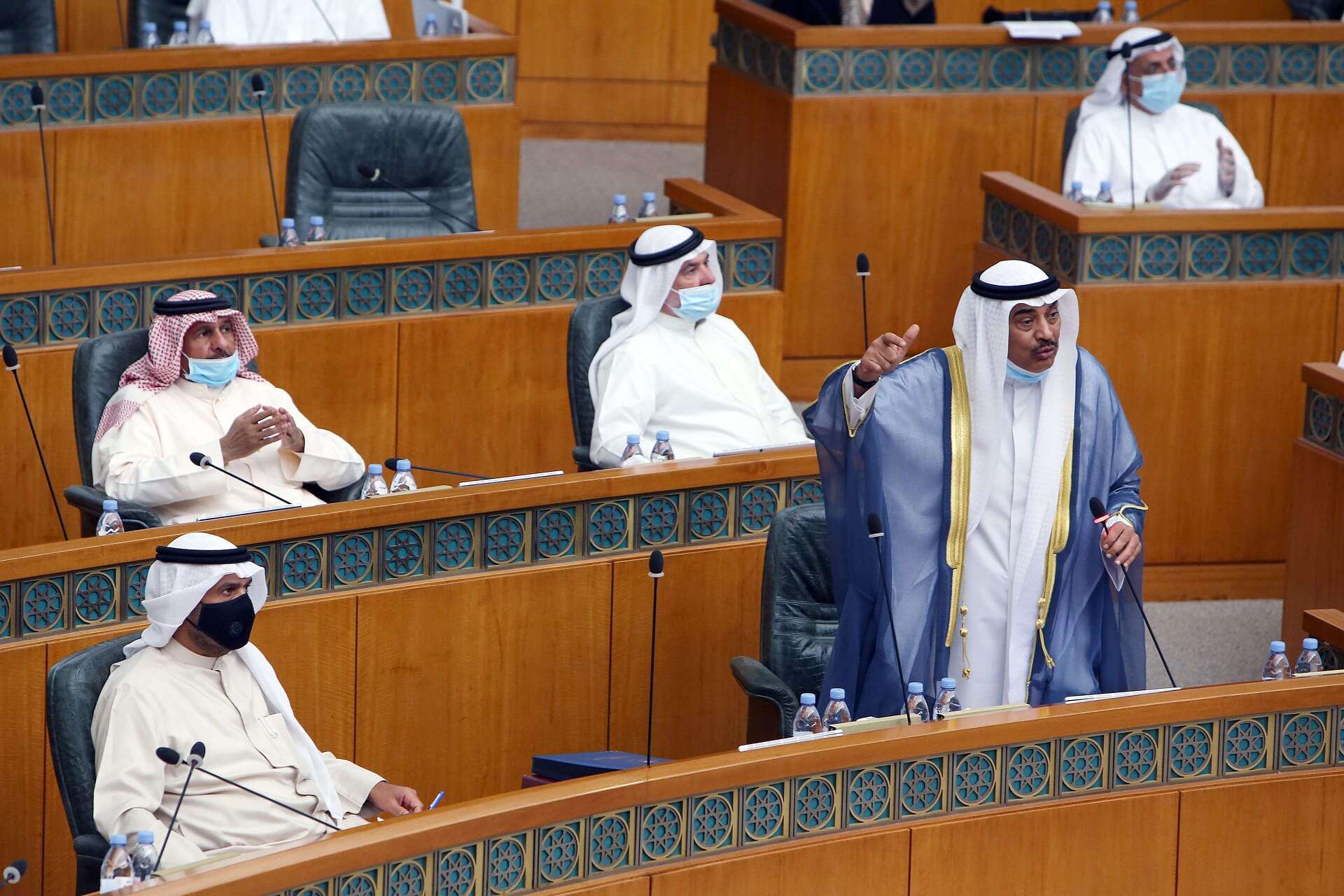 استقالة الحكومة الحكومة الكويتية قدمت استقالتها اليوم (وكالات)