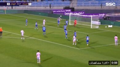 الفيحاء يتقدم على الهلال بهدف دون رد (منصات تواصل)