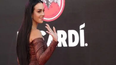 جورجينيا صديقة رونالدو لاعب النصر السعودي (وكالات)