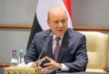 رشاد العليمي رئيس مجلس القيادة الرئاسي اليمني (وكالات)