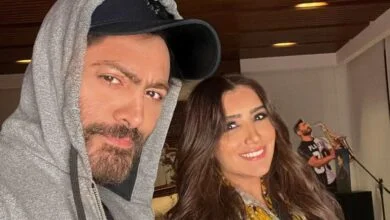 مي عمر بطلة فيلم تامر حسني الجديد (وكالات)