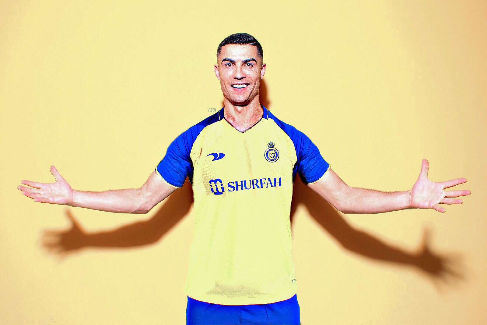 رونالدو النصر كريستيانو رونالدو لاعب النصر السعودي (وكالات)