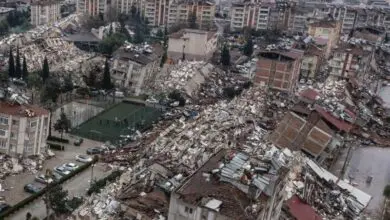 دمار هائل خلفه زلزال تركيا اليوم (وكالات)