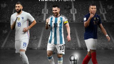 ثلاثة لاعبين يتنافسون على جائزة أفضل لاعب في العالم لعام 2022 (وكالات)