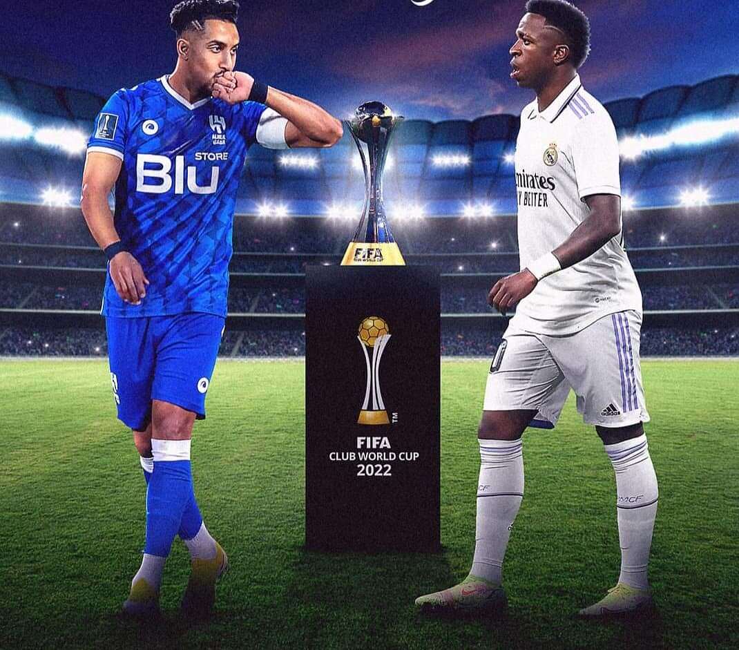 الهلال وريال مدريد الهلال السعودي وريال مدريد الاسباني في نهائي كأس العالم للأندية (وكالات)