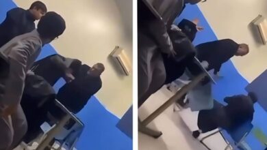 ضجة في السعودية بعد ضرب معلم لطالب بحفر الباطن (منصات تواصل)