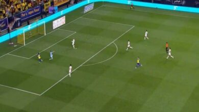 هدف النصر في مرمى التعاون اليوم (منصات تواصل)