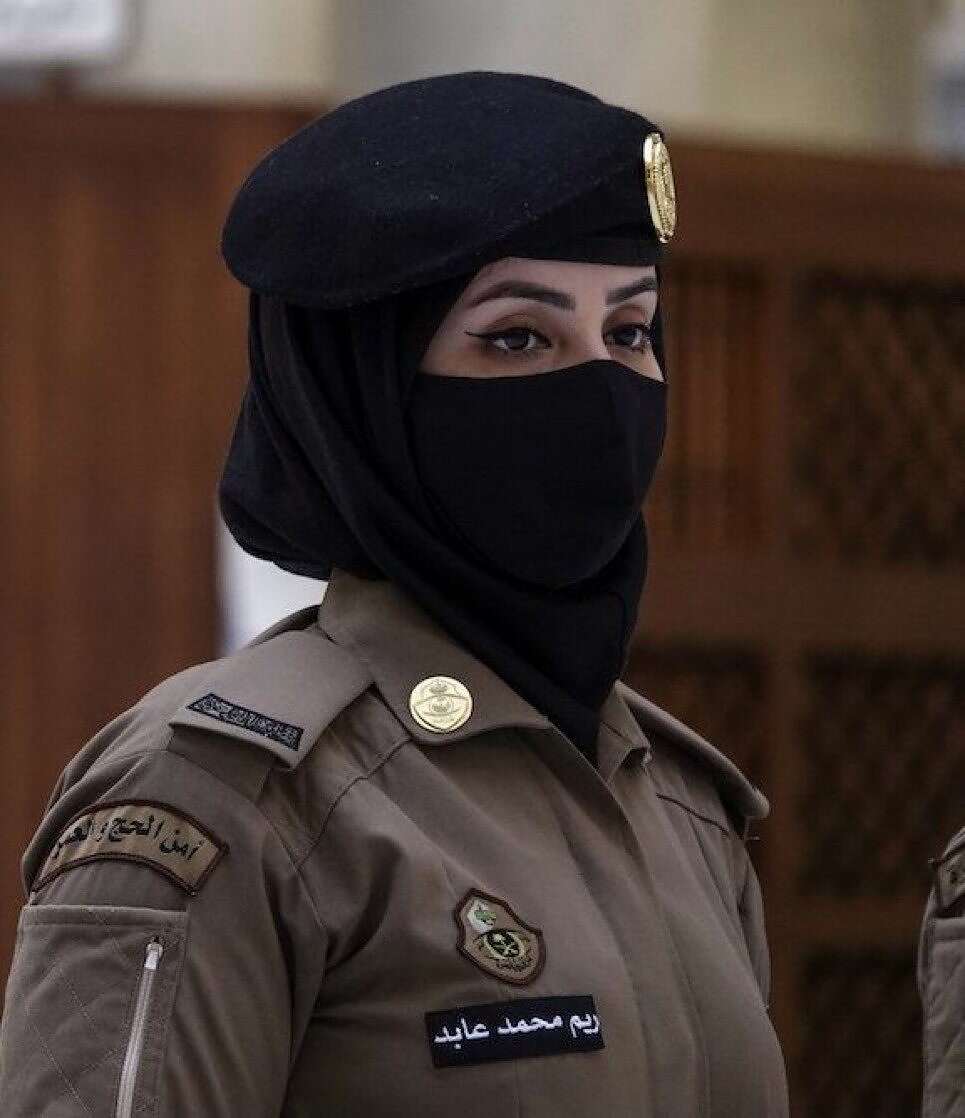 سعودية1234 مجندة سعودية (وكالات)