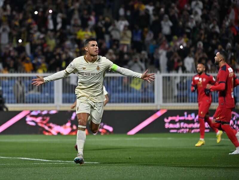 رونالدو ضمك مساحة نت | شاهد: أهداف كريستيانو رونالدو في مرمى ضمك ضمن دوري روشن السعودي (فيديو)