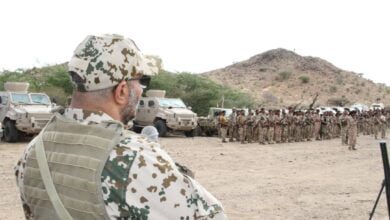 طارق صالح قائد المقاومة الوطنية (وكالات)