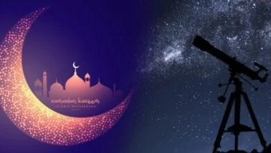 هلال رمضان1 مساحة نت | كم ساعة سيصوم المسلمون حول العالم في رمضان هذا العام؟.. اليمن بعد الصومال وجزر القمر