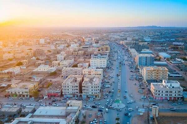 عتق11 مدينة عتق عاصمة محافظة شبوة (وكالات)