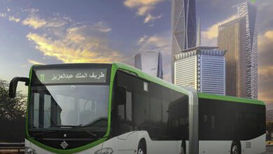 إطلاق المرحلة الأولى من خدمة حافلات الرياض (وكالات)
