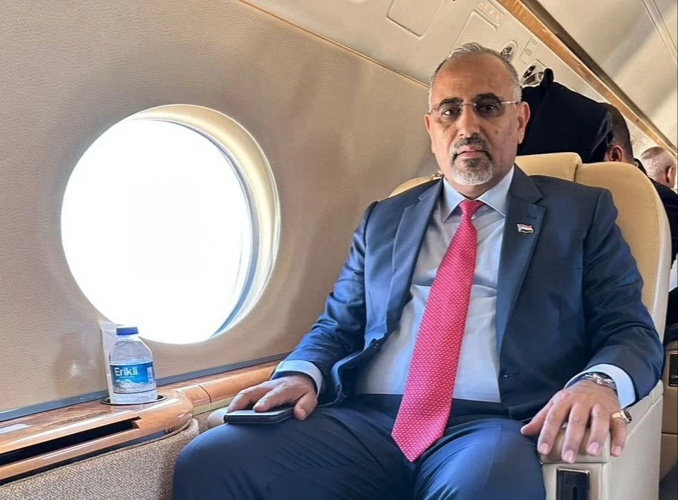 عيدروس الزبيدي رئيس المجلس الانتقالي (وكالات)