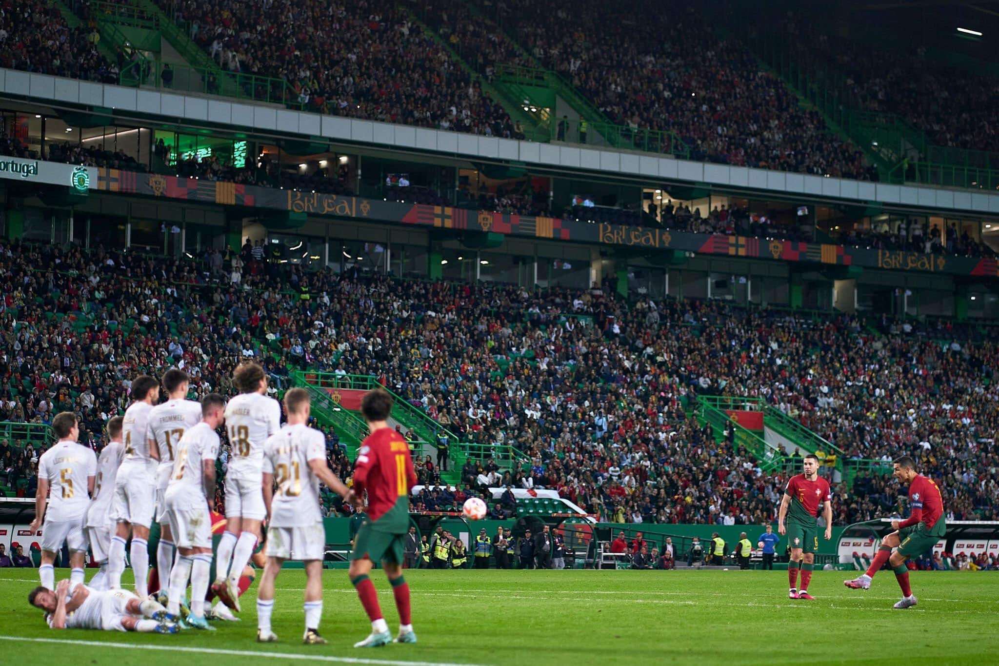 البرتغال مساحة نت | شاهد: أهداف نجم منتخب البرتغال رونالدو في مرمى لوكسمبورج ضم تصفيات كأس أمم أوروبا (فيديو)