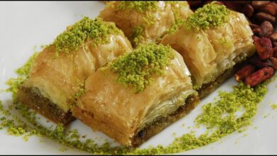 بقلاوة منزلية (مواقع)