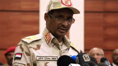 قائد قوات الدعم السريع في السودان محمد حمدان دقلو (وكالات)