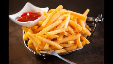طريقة صحية لقلي البطاطس (مواقع)