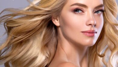 صبغ الشعر باللون الأشقر (مواقع)