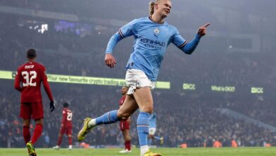 هالاند لا عب مانشستر سيتي (وكالات)