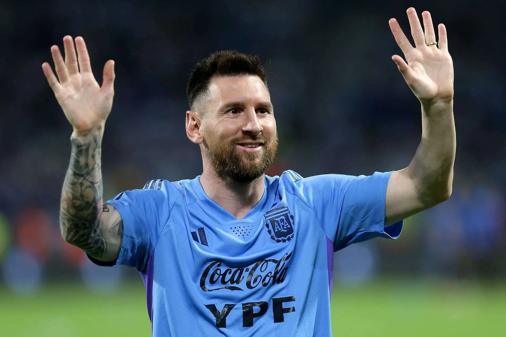 ميسي هلالي النجم الأرجنتيني ليونيل ميسي (وكالات)