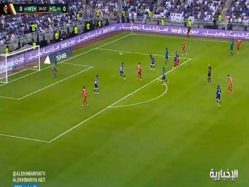 الهلال211 الهلال والوحدة في نهائي كأس الملك (منصات تواصل)