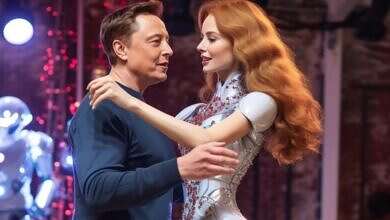 إشاعة عن زواج إيلون ماسك من روبوت (وكالات)