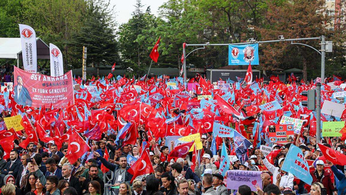 انتخابات تركيا تقدم أردوغان في الانتخابات التركية (وكالات)