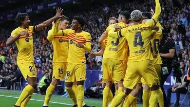 برشلونة يحقق بطولة الدوري الاسباني (وكالات)