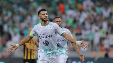 عمر السومة لاعب الأهلي السعودي (وكالات)