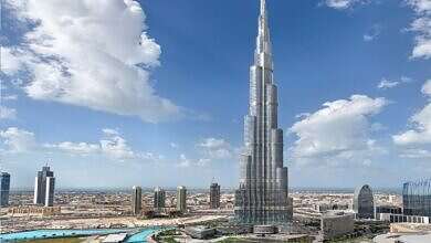 برج خليفة في الإمارات (وكالات)