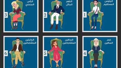شخصيتك من طريقة جلوسك (مواقع)