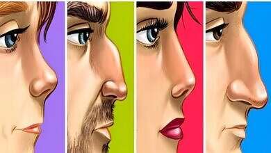 شكل أنفك وأسرار شخصيتك (مواقع)