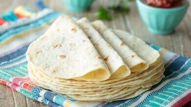 خبز التورتيلا (thecafesucrefarine)