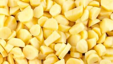 تخزين البطاطا المقطعة (مواقع)